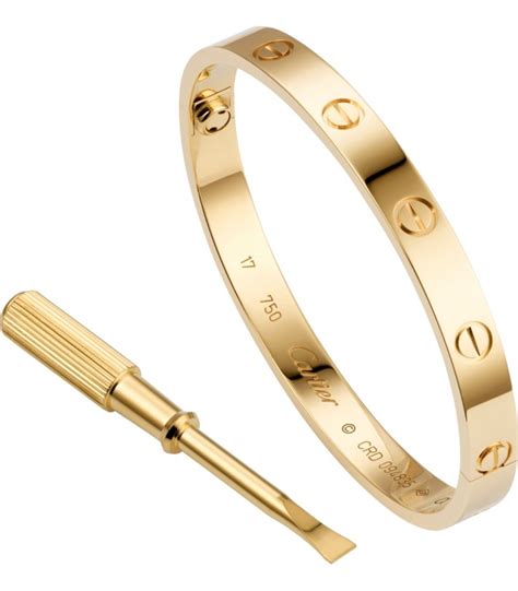 gold bracelet love|cartier love bracelet real gold.